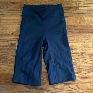 Lululemon black bike tights